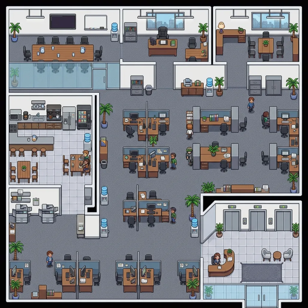 Map of the world Office